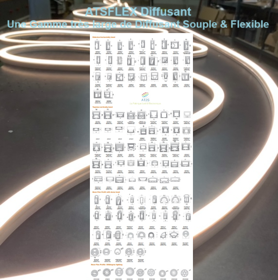 Flexible Souple et Diffusant